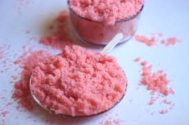 pink sugar body scrub homemade