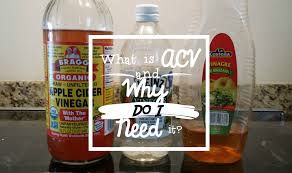 what is acv apple cider vinegar and