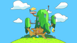 adventure time tree fort 3d model by