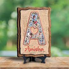 personalized wooden photo frame design