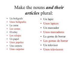 nouns making nouns plural plural nouns