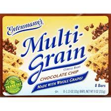 multigrain chocolate chip cereal bars