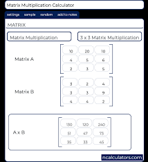 3x3 matrix multiplication calculator