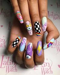 None of these nails are mine unless stated. Top 35 Best Acrylic Nail Ideas Tattooed Martha