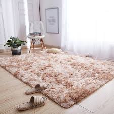 plush gradation carpet for living room