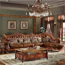 With new upholstery and all new padding. High Quality European Antique Living Room Sofa Furniture Genuine Leather Set 10252 Leather Pocket Watch Strap Leather Furniture Living Roomfurniture Trim Aliexpress
