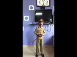 This costume specially designed for inculcate the knowledge of our helper in our nation. Kids Police Fancy Dress Competition Youtube