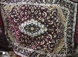 cotton printed designer velvet carpet