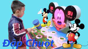 Trò chơi đập chuột Mickey | Khu vui chơi trẻ em ❤ BonBon TV ❤ - YouTube
