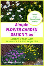 Flower Garden Design Tips For The Home