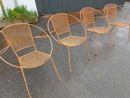 Wire Mesh Outdoor Chairs