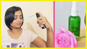 how to make makeup fixing spray at home