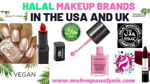 halal makeup brands in the usa and uk