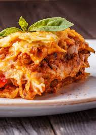easy beef and ricotta lasagna