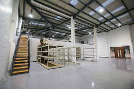 warehouse design mezzanine floor