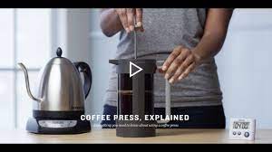 let s make brewing with a coffee press