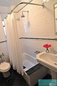 От една страна отделят мократа част на банята от сухата и при взимане на душ или вана не позволяват водата да за да монтирате завеса, имате нужда единствено от корниз и халки. Glov Korniz Za Zavesi V Banyata 100 Snimki Naj Dobri Idei 2019 Interiort