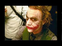 the joker without makeup scene you
