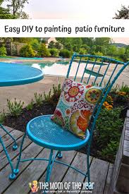 Painting Metal Patio Furniture How To
