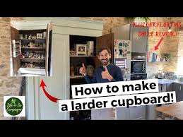 how to make a kitchen larder cupboard