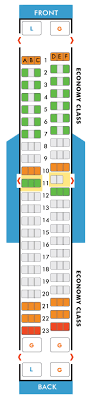 airline seating charts boeing airbus