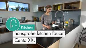 hansgrohe kitchen faucet cento l