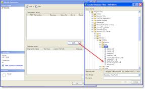 attach ms sql 2005 tutorial databases