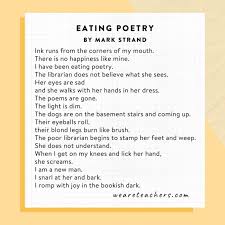 poems for middle and high