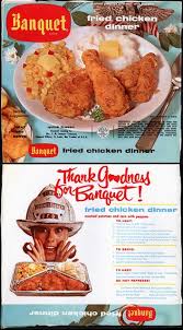 Top with the orange chicken and peppers, then garnish with 1 thinly sliced scallion. Banquet Fried Chicken Dinner Tv Dinner Box 1950 S 1960 S Fried Chicken Dinner Retro Recipes Tv Dinner