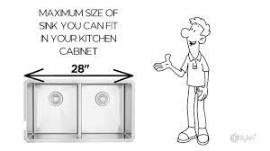 size of your undermont sink