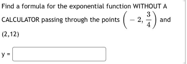 Formula For The Exponential Function