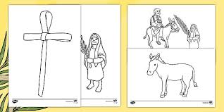 As we approach the christmas celebration, we can look to jesus as the hope for this world. Palm Sunday Colouring In Pictures Christian Teaching