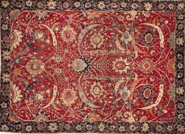mahi fish motif in persian rugs