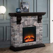 40 In Freeing Electric Fireplace With