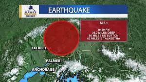109 earthquakes in the past 7 days. Large Earthquake Shakes Southcentral Alaska