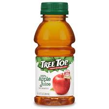 apple juice bottle 10 fl oz tree top