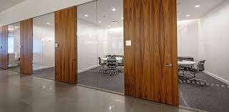 Wood Office Swing Doors Panels