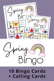 These printable pictures are great for nonverbal students with autism to help them with communication. Free Printable Spring Bingo Cards For Kids