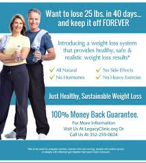 weight loss program legacy clinic of