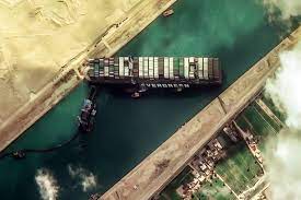 The 50 or so ships that usually pass through the suez canal every day have been blocked after the ever given ran aground. Af2nncz7kbwobm