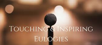 A eulogy is a speech given at a memorial service in memory of the deceased. 30 Best Eulogy Examples Love Lives On