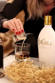 Rumchata colada 1 part rumchata 1 part light rum 1 part pineapple juice 1/2 part cream of coconut shake with ice. My Girls Night In With Rumchata The Lovecats Inc