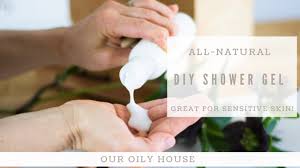 diy shower gel homemade all natural