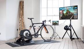 indoor cycling area