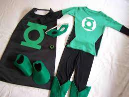 The members of the green lantern corps come in all shapes, sizes and colors and so do their costumes. Pin By Tricia Jones On Things L Ve Made Green Lantern Costume Boy Halloween Costumes Green Lantern Halloween Costume