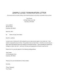 21 sle contract termination letters