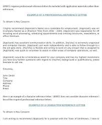 Personal Recommendation Reference Letter For A Job Sample