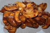 barbecued chilli and cheese mushrooms