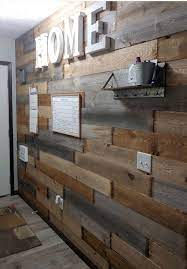 Dakota Rustic Wood Accent Wall