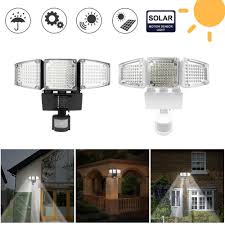 188 Led Solar Motion Sensor Security Flood Light Spot Lamps Spotlight Wall Lamps Waterproof Emergency Outdoor Garden Lighting Solar Lamps Aliexpress